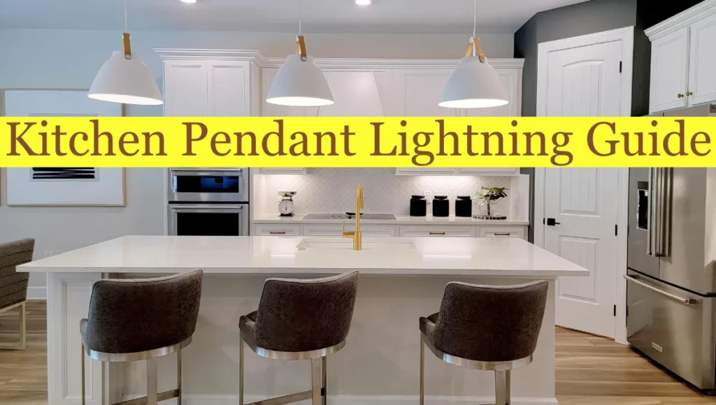 How To Hang Pendant Light Over Kitchen Island