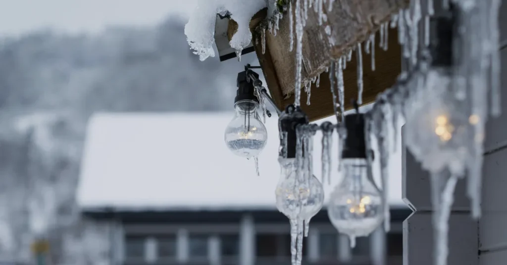 How To Protect Outdoor Lights in Winter