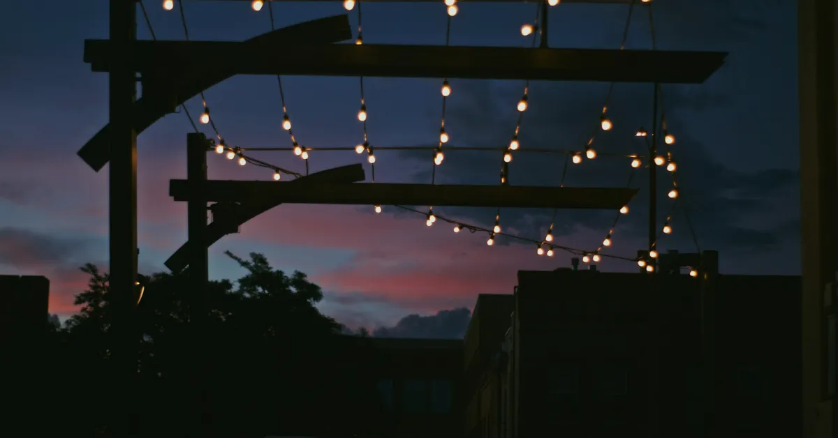 How To Hang String Lights On A Balcony