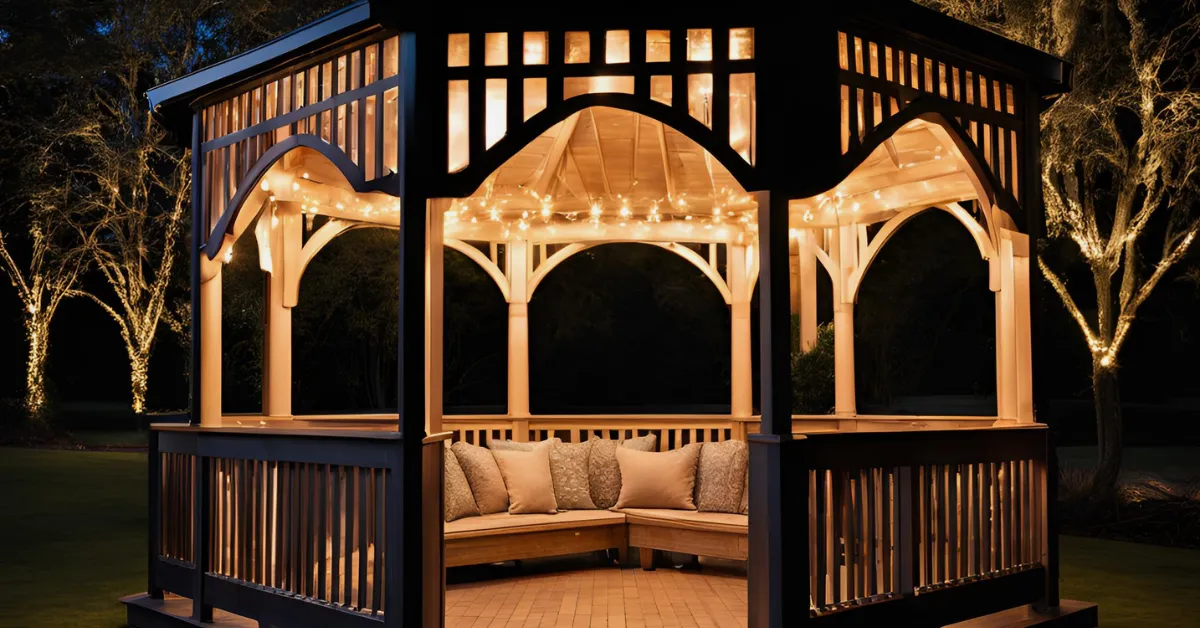 Gazebo Lighting Ideas