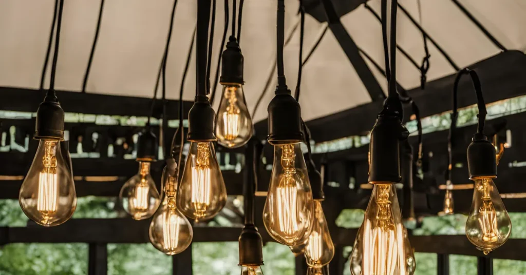 Hanging Edison Bulbs