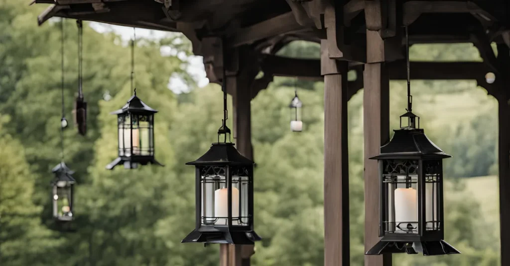 Lanterns on the Posts