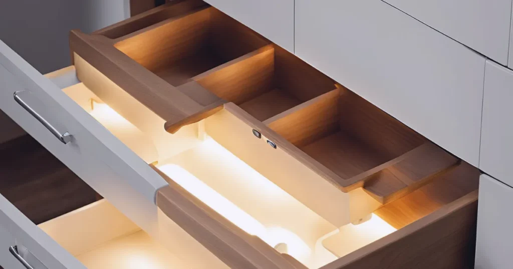 Motion-Activated Drawer Lights