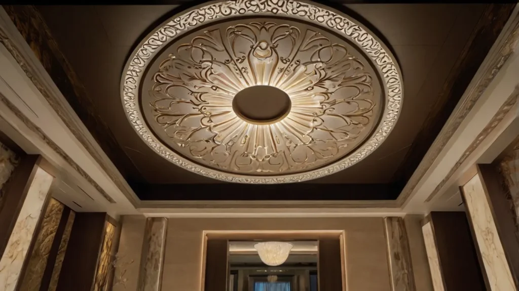 Illuminated Ceiling Medallions