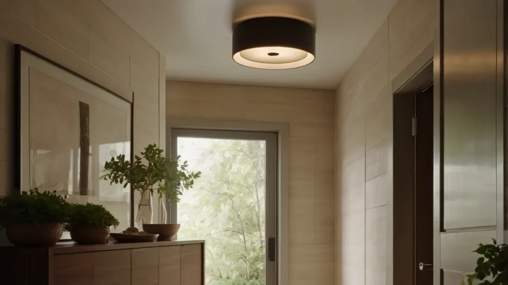 Semi-Flush Mount Fixture