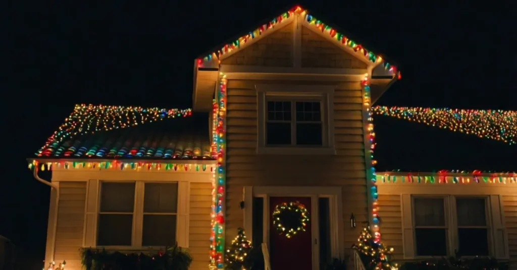 How to Hang Lights Along Peaks